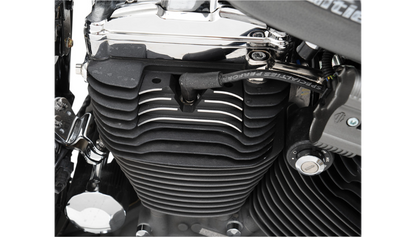 DRAG SPECIALTIES Spark Plug/Head Bolt Cover (Sportster 高品質鋁製火星塞/缸頭螺栓蓋)