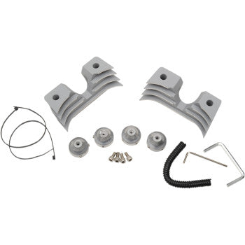 DRAG SPECIALTIES Spark Plug/Head Bolt Cover (Sportster 高品質鋁製火星塞/缸頭螺栓蓋)