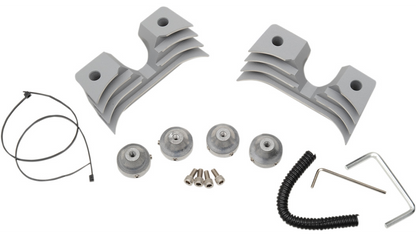 DRAG SPECIALTIES Spark Plug/Head Bolt Cover (Sportster 高品質鋁製火星塞/缸頭螺栓蓋)