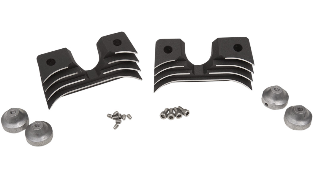 DRAG SPECIALTIES Spark Plug/Head Bolt Cover (Sportster 高品質鋁製火星塞/缸頭螺栓蓋)
