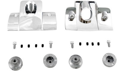 DRAG SPECIALTIES Spark Plug/Head Bolt Cover (Sportster高品質鍍鉻火星塞/缸頭螺栓蓋))