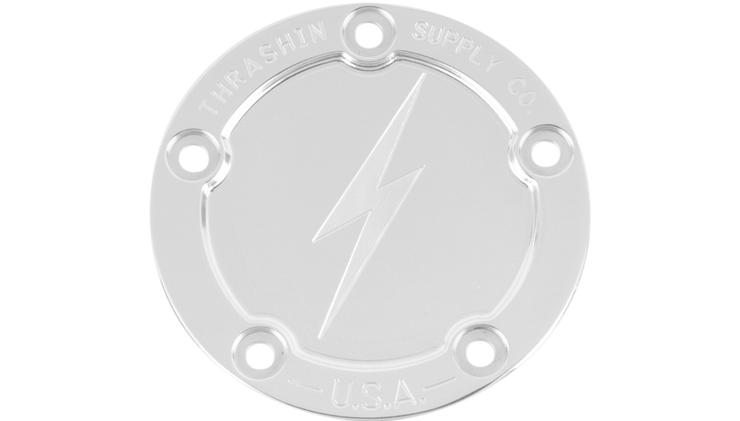 THRASHIN SUPPLY CO. Points Cover 閃電正時蓋 (99-17TWIN CAM)