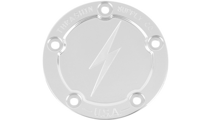 THRASHIN SUPPLY CO. Points Cover 閃電正時蓋 (99-17TWIN CAM)