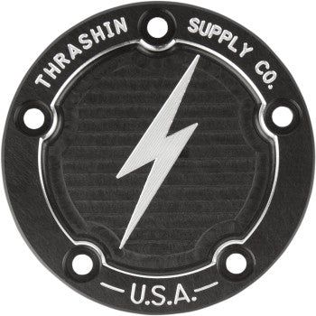 THRASHIN SUPPLY CO. Points Cover 閃電正時蓋 (99-17TWIN CAM)