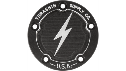 THRASHIN SUPPLY CO. Points Cover 閃電正時蓋 (99-17TWIN CAM)
