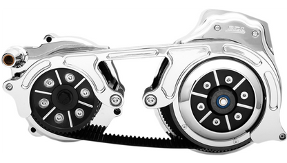 BELT DRIVES LTD 2" Open Belt Drive Kit with 2-Piece Motor Plate (Touring液壓離合器專用)