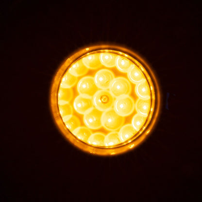 HOGWORKZ® LED 天使眼方向燈-黃（適用 原廠1157雙芯燈座, 原廠子彈行方向燈碗）