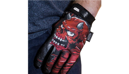 LETHAL THREAT Good N Evil Skulls Gloves 紅白鬼頭兄弟手套