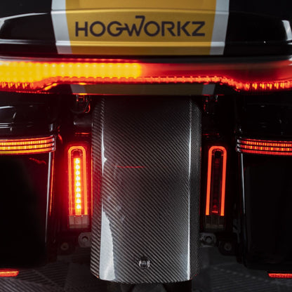 HOGWORKZ® Lumipro LED - 燻黑燈殼 側箱擋板LED燈 (適用： 14-25 Touring)
