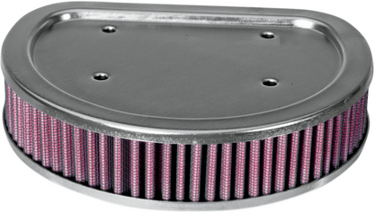 K & N Replacement High-Flow Air Filter 流量可清洗空氣濾芯( 99-01 88” Twin Cam)
