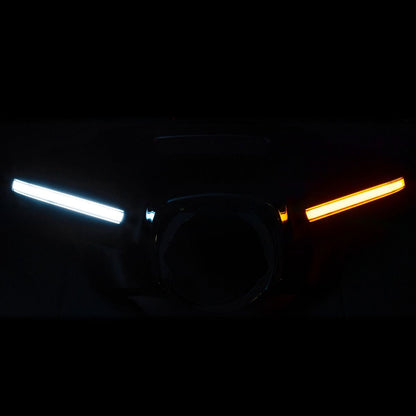 Outer Fairing Integrated LED 整合式牛頭外罩適用 17-24 Street Glide)