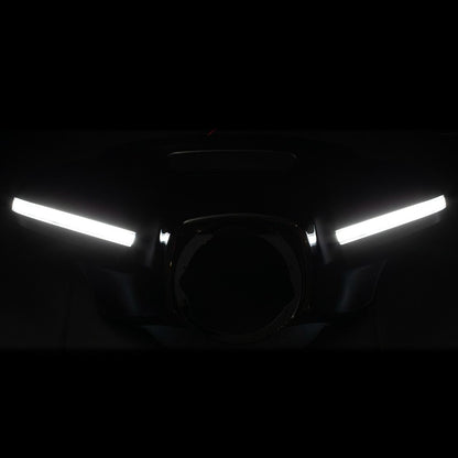 Outer Fairing Integrated LED 整合式牛頭外罩適用 17-24 Street Glide)
