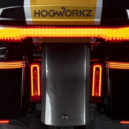 HOGWORKZ® Lumipro LED - 紅燈殼 側箱擋板LED燈 (適用： 14-25 Touring)