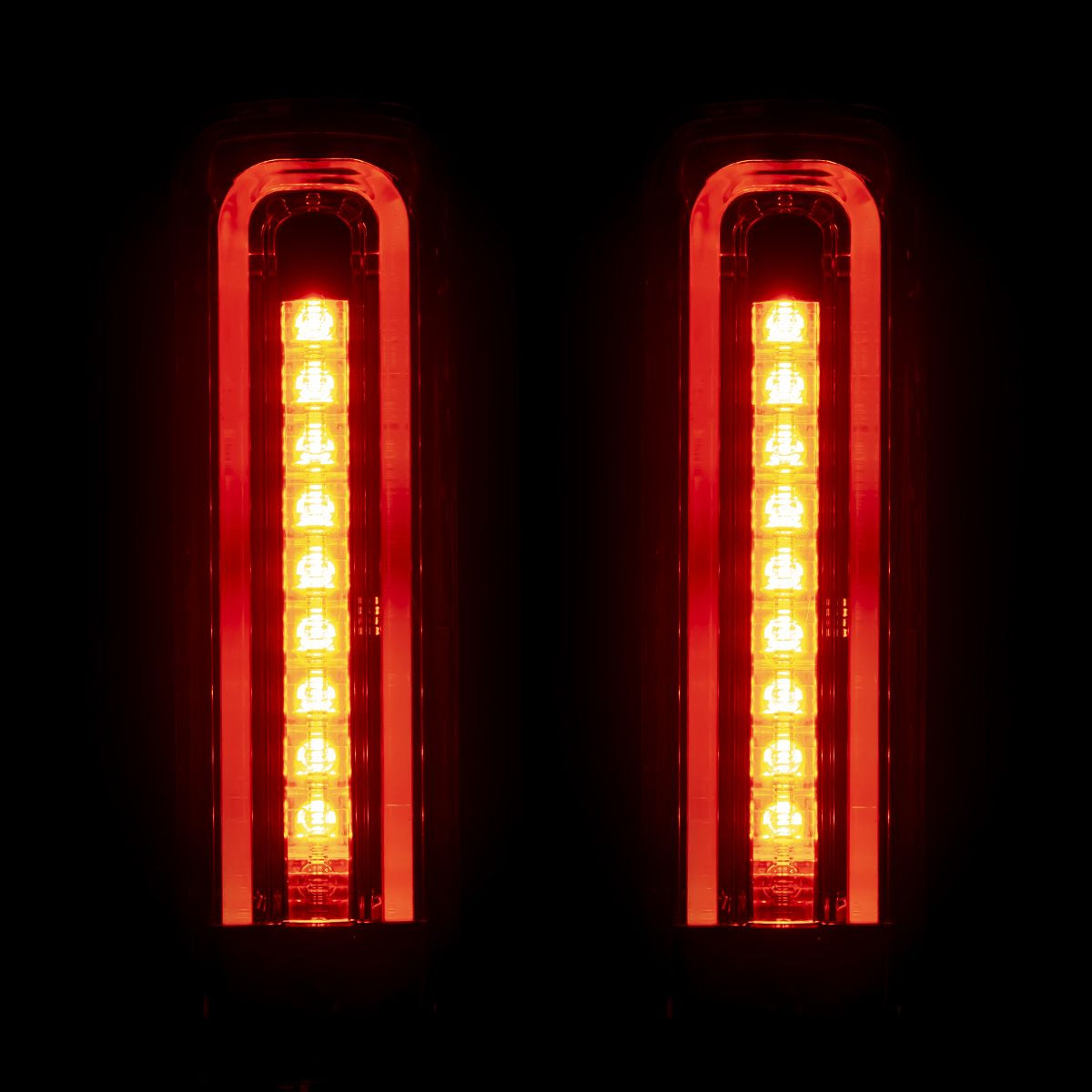 HOGWORKZ® Lumipro LED - 紅燈殼 側箱擋板LED燈 (適用： 14-25 Touring)