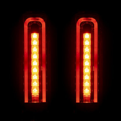 HOGWORKZ® Lumipro LED - 紅燈殼 側箱擋板LED燈 (適用： 14-25 Touring)