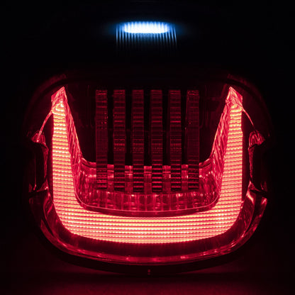 HOGWORKZ® Smoke燻黑 Uproar LED 3合1 尾燈 (煞車燈＋牌照登＋流水式方向燈）