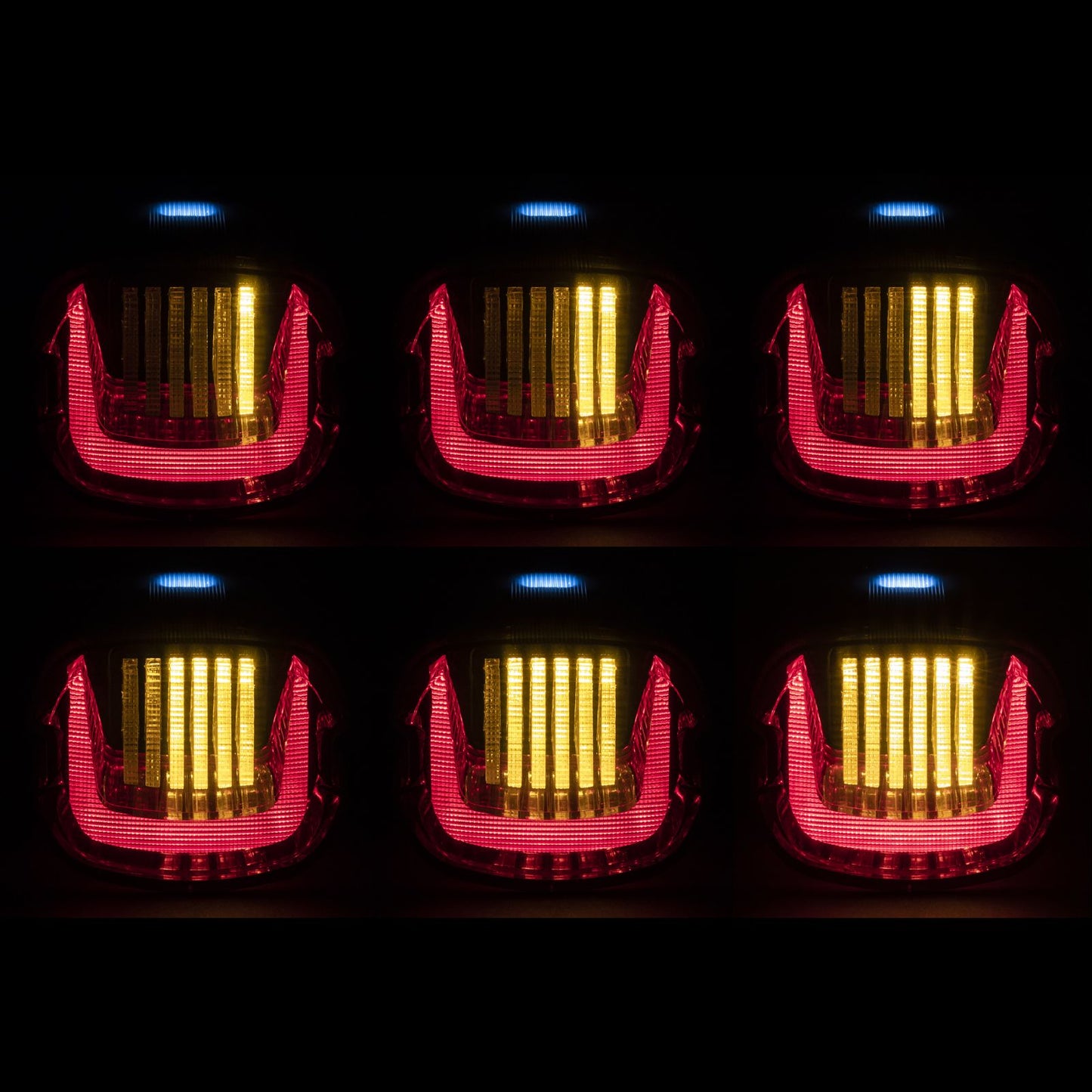 HOGWORKZ® Smoke燻黑 Uproar LED 3合1 尾燈 (煞車燈＋牌照登＋流水式方向燈）
